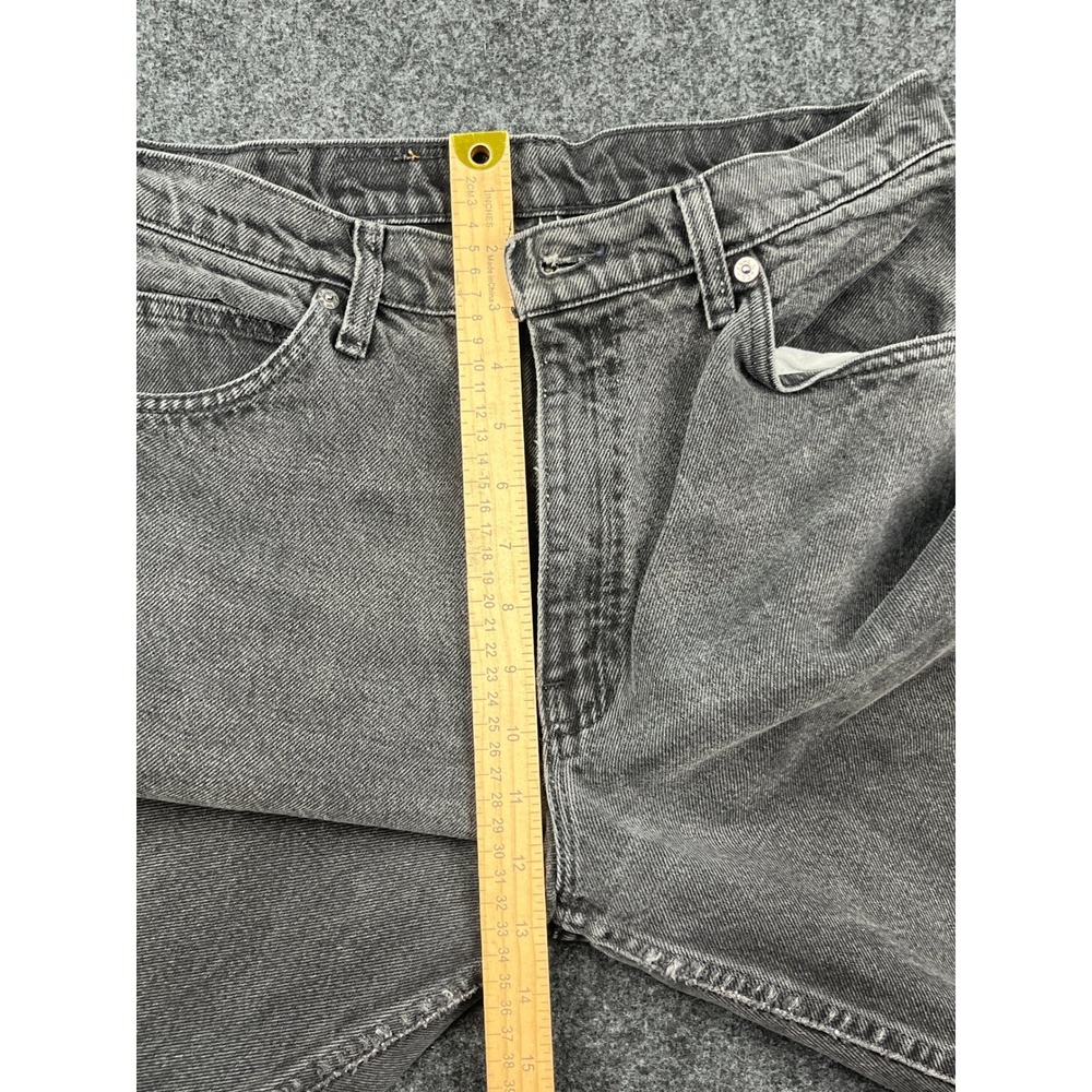 Vintage Levi's 550 Jeans Mens 28x26 Faded Black Gray USA Made Relaxed Tapered - Picture 6 of 10